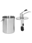Sausbar - 8 L - RVS - H 43 x Ø 21.5 CM - Hovicon E865026 €286.00 Knijpflacons