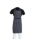 Halterschort - Unisex - Donkerblauw/Wit - 71 x 96.5 CM - Polyester/Katoen - Whites Chefs Clothing - A530 A530 €7.89 Schorten en sloven