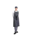 Halterschort - Unisex - XL - Donkerblauw/Wit - 90 x 104 CM - Polyester/Katoen - Whites Chefs Clothing - A662 A662 €14.89 Schorten en sloven