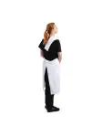 Sloof - Unisex - Regular Fit - Wit - 100 x 70 CM - Polyester/Katoen - Whites Chefs Clothing - B132 B132 €9.99 Schorten en sloven