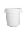 Voorraadcontainer - 76 Liter - Wit - Ø 49.2 x H 58.4 CM - Polypropyleen - Vogue - GG793 GG793 €57.65 Ingredientenbak - kunststof