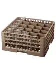 Vaatwaskorf voor glaswerk - 25 vakken - 50 x 50 x 22.5 cm - Bartscher - 5329 5329 €71.00 Afwaskorven voor voetglazen