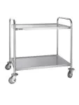Serveerwagen - 2 niveaus - Large - H 93 x 86 x 53.5 CM - RVS - Vogue - F998 F998 €168.99 Serveerwagens