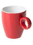 Espressokop - 6.5 CL - 6 Stuks - Rood - Maastricht Porselein - Bart Colour Cafe - 531367 W531367 €35.70 Bekers en kopjes
