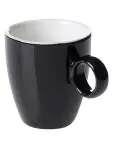 Espressokop - 6.5 CL - 6 Stuks - Zwart - Maastricht Porselein - Bart Colour Cafe - 531365 W531365 €35.70 Bekers en kopjes