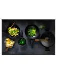 Koekenpan - Ø28 CM - Aluminium - Zwart - Mammoet - Vesuvio - 530348 W530348 €24.99 Koekenpan