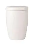 Suikerpot - H 10 x Ø7 CM - 6 Stuks - Wit - Maastricht Porselein - Lux - 517316 W517316 €33.72 Suikerstrooiers