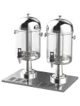 Sapdispenser - Dubbel - 2 x 8 Liter - RVS - G-Line 76602 €139.00 Gekoelde drank dispensers