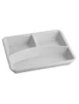 Bord - H 3.5 x 23 x 17.5 CM - 0.75 KG - Porselein - Wit - 235213 E235213 €29.00 Borden