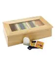 Theedoos - H 9 x 33.5 x 20 CM - Olympia - CB808 CB808 €24.49 Koffiestations