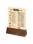 Menukaarthouders - 10 stuks - H 4.2 x 15 x 4.6 CM - Hout - Olympia - CM921 CM921 €29.18 Tafelaccessoires