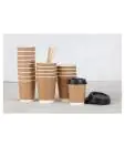 Deksel koffiebeker - 0.23 Liter - 1000 stuks - Wit - H 1.6 CM - Fiesta - CW716 CW716 €72.99 Overige
