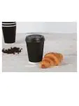 Deksel koffiebeker - 0.35 Liter - 1000 stuks - Zwart - H 1.7 CM - Fiesta - CW718 CW718 €86.99 Overige