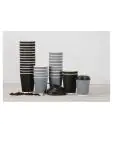 Deksel koffiebeker - 0.35 Liter - 1000 stuks - Zwart - H 1.7 CM - Fiesta - CW718 CW718 €86.99 Overige