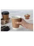 Deksel koffiebeker - 0.35 Liter - 1000 stuks - Zwart - H 1.7 CM - Fiesta - CW718 CW718 €86.99 Overige