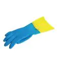 Werkhandschoenen - Waterdicht - Geel/Blauw - Mapa - FA296-M FA296-M €4.09 Schoonmaak handschoenen