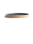 Bord - 6 stuks - Blauw - Ø 18 x H 1.5 CM - Steengoed - Olympia - FA300 FA300 €109.40 Borden
