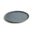 Bord - 6 stuks - Blauw - Ø 26.5 x H 2.4 CM - Steengoed - Olympia - FA303 FA303 €172.99 Borden