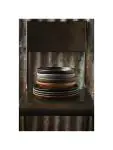Coupebord - 60 CL - 6 stuks - Blauw - H 4 CM - Steengoed - Olympia - FA306 FA306 €90.31 Borden