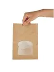Wegwerp sandwichboxen - 250 stuks - H 25 x 15.5 x 7.2 CM - Colpac - FA382 FA382 €86.75 Wegwerp verpakkingen