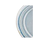 Bord - 4 stuks - Ijsblauw - Ø 27 x H 2.3 CM - Porselein - Olympia - FB569 FB569 €49.90 Borden