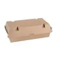Wegwerp hamburgerdoosjes - 100 stuks - H 8.2 x 20.4 x 10.7 CM - Fiesta Green - FB667 FB667 €48.99 Wegwerp verpakkingen