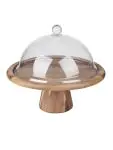 Taartplateau - H 12.7 CM - Acaciahout - Olympia - FE150 FE150 €30.90 Taartstandaarden