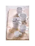 Schaal - 28.5 x 15 CM - 6 Stuks - Wit - Palmer - White Delight - 513526 W513526 €38.88 Schalen