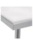 Snijtafel - H 90 x 90 x 60 CM - RVS - Vogue - CB911 CB911 €495.00