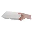 Wegwerp voedseldozen - 200 stuks - H 6.5 x 16.5 CM - Fiesta Green - FC524 FC524 €53.21 Wegwerp verpakkingen