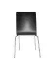 Horeca stoel - 4 stuks - Zwart - H 85.5 x 50.5 x 52 CM - Hout/Staal - Bolero - GR345 GR345 €239.00 Houten stoelen