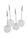 Menu Standaard - H 12 x 3 x 3 CM - 0.174 KG - Acryl - Transparant - 130145 130145 €9.85 Tafelaccessoires