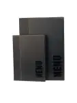 Menumap - A5 - Zwart - H 24.7 x 18 x 0.5 CM - Pu Leer - Securit - H714 H714 €17.69 Presentatie
