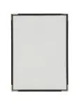 Menukaart Crystal - 3 Stuks - A4 - Dubbelzijdig - RVS Randen - Transparant - Polypropyleen - Securit MC3-CYA4-BR1 €11.95 Menukaarten