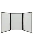 Menukaart Crystal - A4 - Dubbelzijdig - Drievoudig - RVS Randen - Transparant - Polypropyleen - Securit MC3-CYA4-BR3 €26.95 Menukaarten