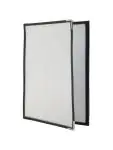 Menukaart Crystal - A4 - Dubbelzijdig - Drievoudig - RVS Randen - Transparant - Polypropyleen - Securit MC3-CYA4-BR3 €26.95 Menukaarten
