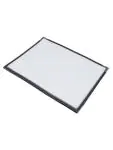Menukaart Crystal - A4 - Dubbelzijdig - Drievoudig - RVS Randen - Transparant - Polypropyleen - Securit MC3-CYA4-BR3 €26.95 Menukaarten