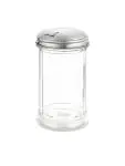 Suikerstrooier - 0.34 Liter - Ø 7 x H 14 CM - Glas/RVS - Olympia - C234 C234 €2.19 Suikerstrooiers