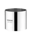 Mousse-ring - Ø 7 x H 6 x 7 CM - RVS - Vogue - CC056 CC056 €3.29 Vormen