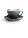 Cappuccinokop - 34 CL - 6 stuks - Blauw - Porselein - Olympia - GP348 GP348 €38.40 Kopjes & mokken