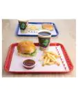 Dienblad - Rood - H 2 x 34.5 x 26.5 CM - Polypropyleen - Olympia - DP213 DP213 €3.29 Buffetdienbladen