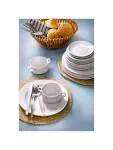 Bord - Ø24 CM - Wit - 3 Stuks - Mammoet - Budgetline - 506966 W506966 €20.85 Borden