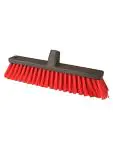 Straatbezem - 40 CM - Zwart / Rood - Coronit - 515970 - 515970 W515970 €8.45 Schoonmaak borstel