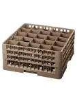 Vaatwaskorf voor glaswerk - 25 vakken - 50 x 50 x 22.5 cm - Bartscher - 5329 5329 €71.00 Afwaskorven voor voetglazen