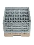 Vaatwaskorf - 25 compartimenten - Beige - H 34.9 x 50 x 50 CM - Polypropyleen - Cambro - DW557 DW557 €121.02 Afwaskorven voor bekerglazen