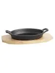 Bistro Serveerpan - H 5.5 x 17 x 12 CM - 1 KG - Gietijzer - Zwart - 861512 861512 €11.90 Presentatie
