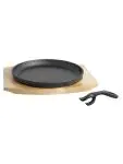 Bistro Serveerpan - H 4 x 27 x 24 CM - 1.88 KG - Ø22 CM - Gietijzer - Zwart - 861515 861515 €17.50 Presentatie