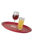 Dienblad - H 2.3 CM - 0.4 KG - Ø36.5 CM - Polystyreen (Ps) - Rood - Caterchef - 430436 430436 €5.50 Buffetdienbladen
