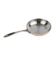 Koekenpan - 2.5 Liter - Ø 24 x H 5 CM - Aluminium/RVS/Koper - Vogue - CM679 CM679 €43.51 Koekenpan