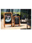 Stoepbord - H 70 x 120 CM - Olympia - GG109 GG109 €127.98 Presentatie